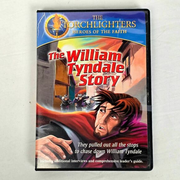 The Torchlighters William Tyndale Story DVD Christian Animated - Picture 1 of 3